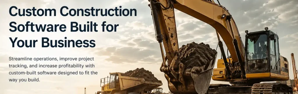 Custom Construction Software