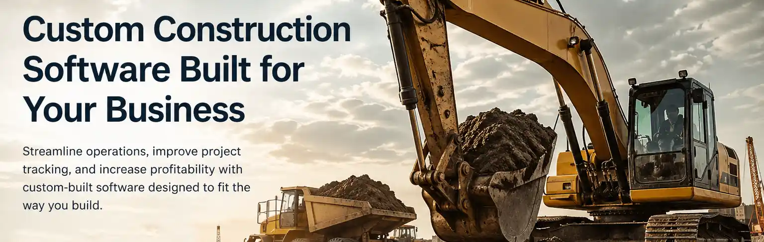 Custom Construction Software